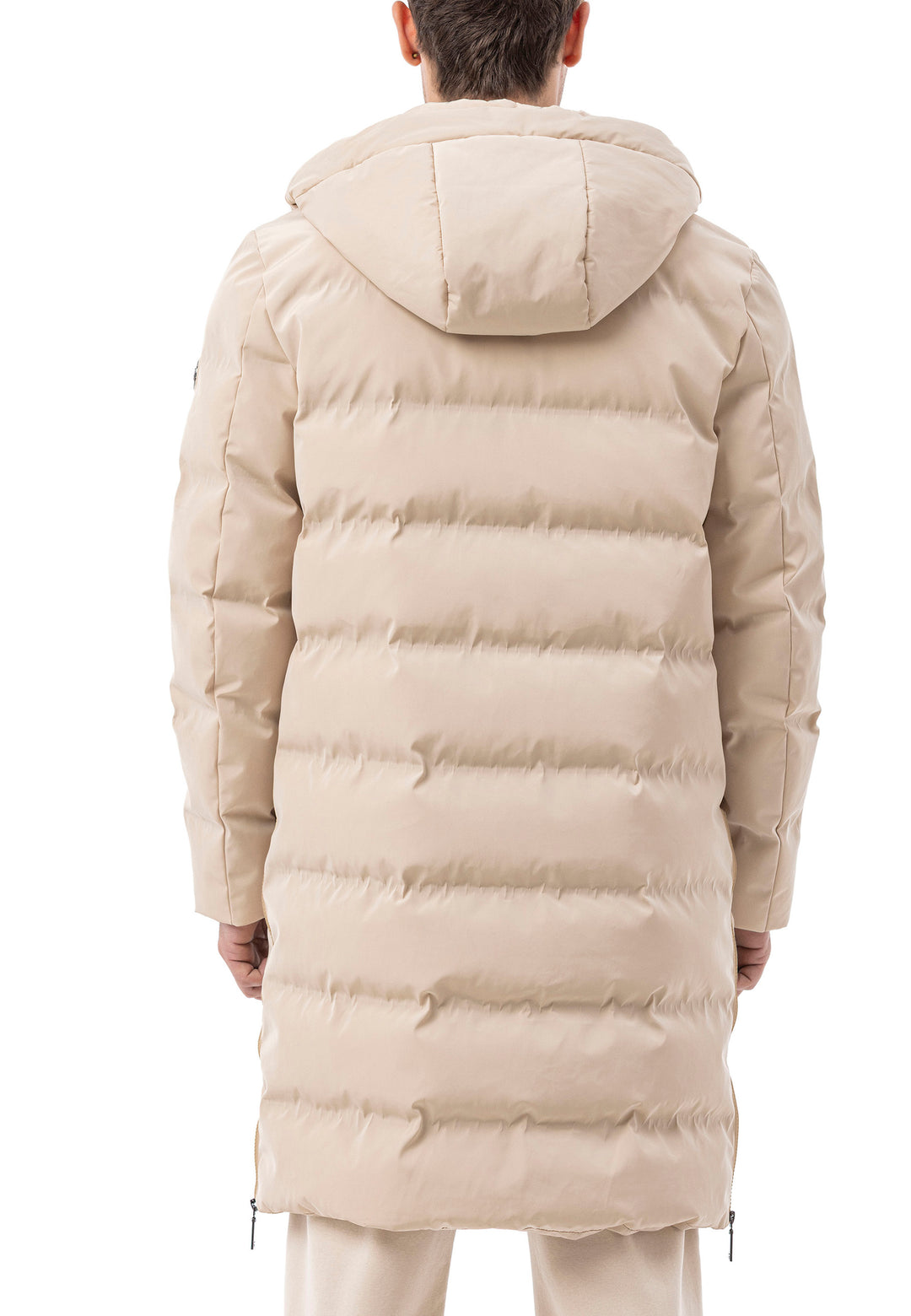 Langer Puffer Mantel