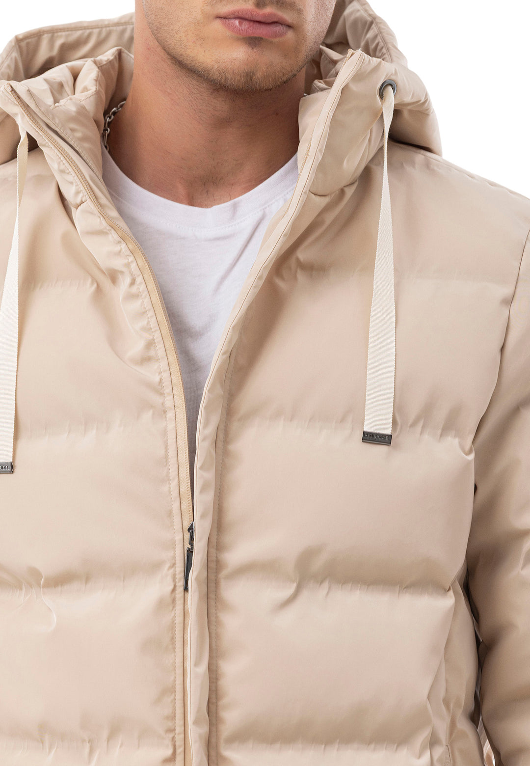 Langer Puffer Mantel