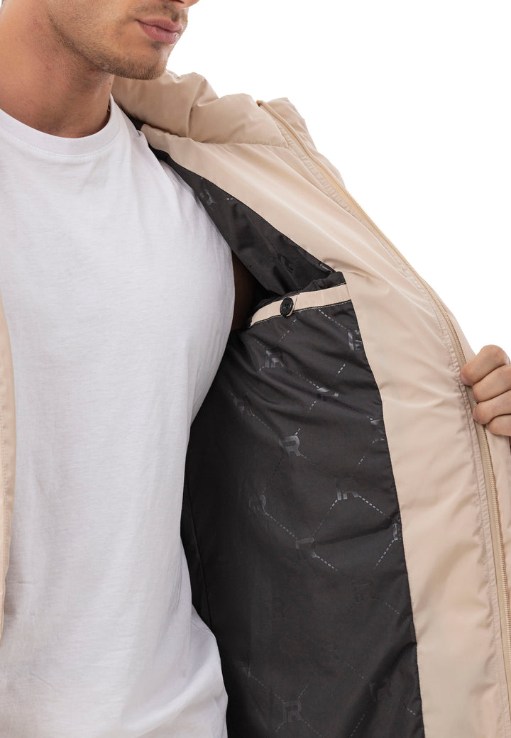 Langer Puffer Mantel