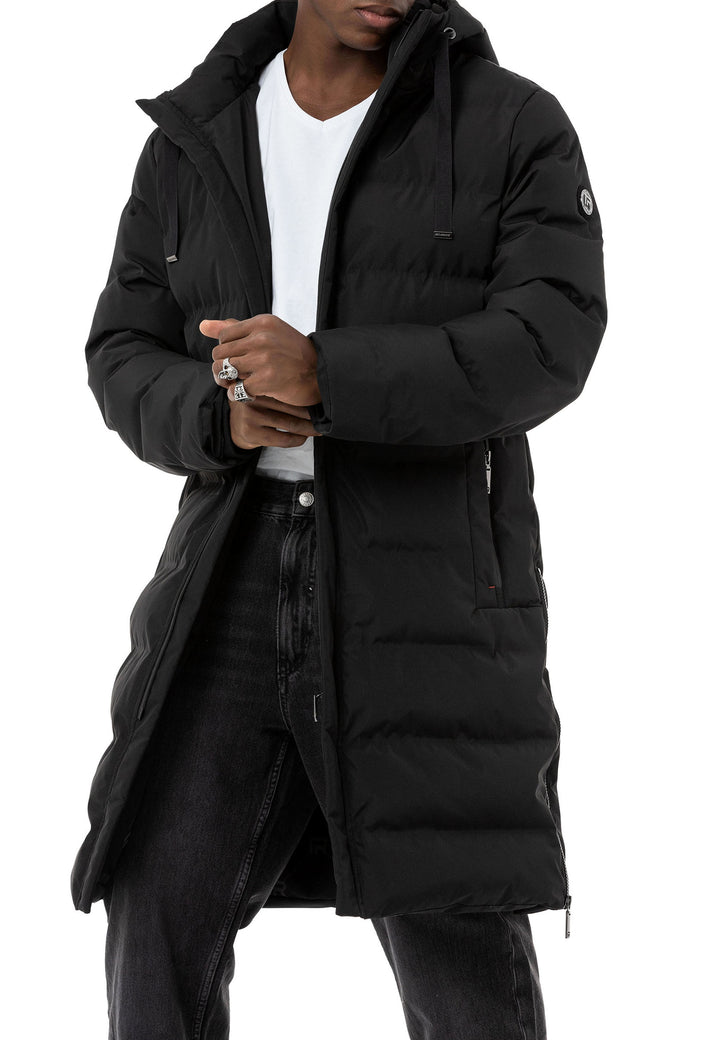 Langer Puffer Mantel
