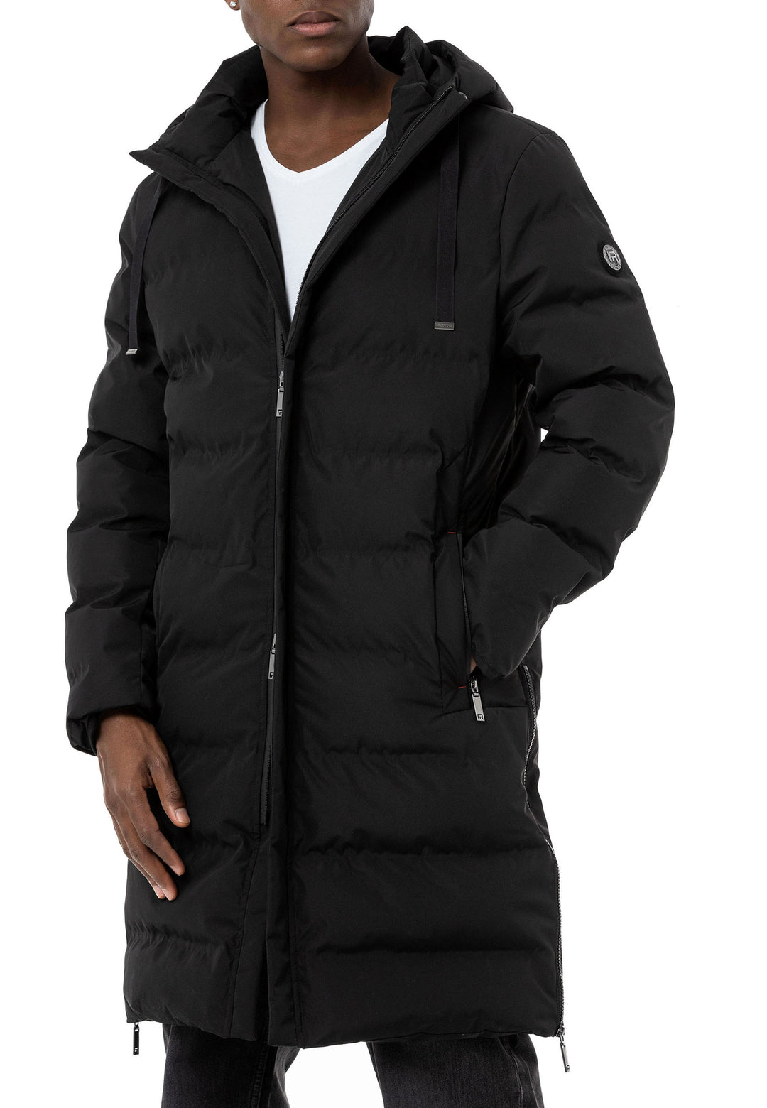 Langer Puffer Mantel