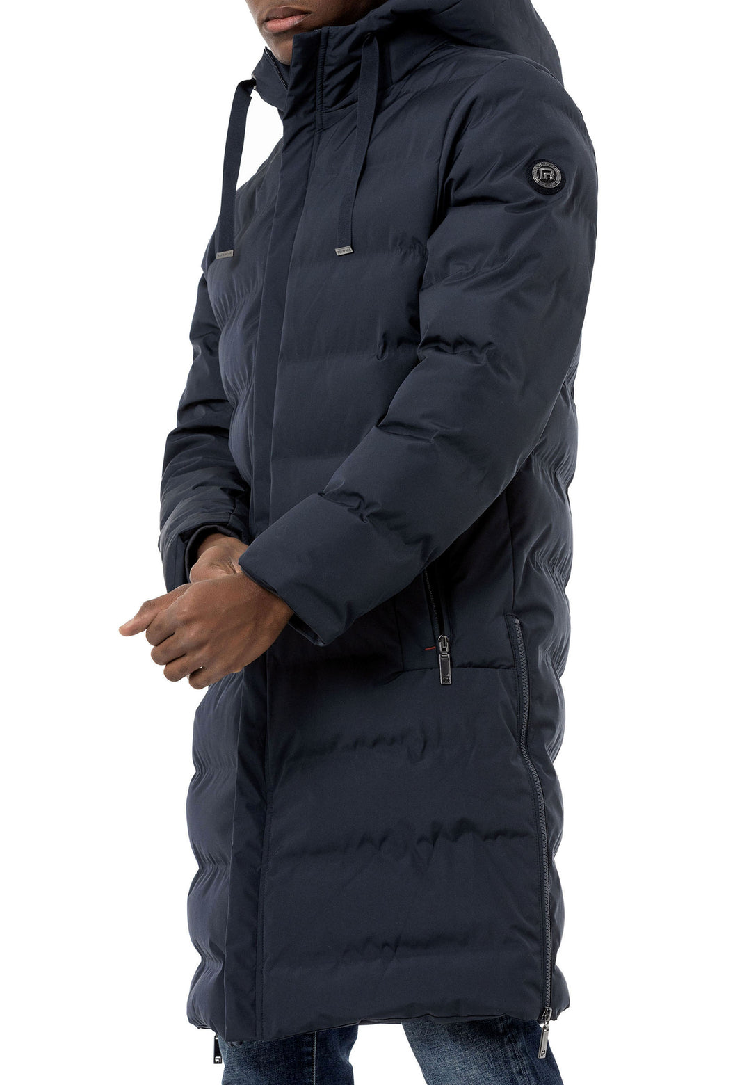 Langer Puffer Mantel