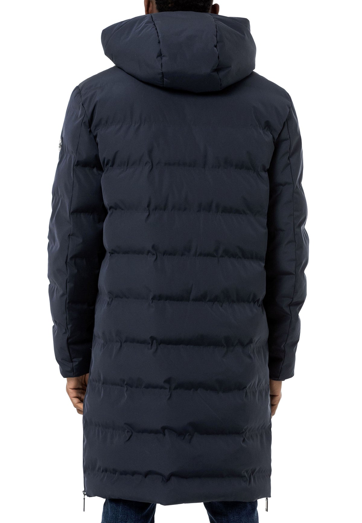 Langer Puffer Mantel