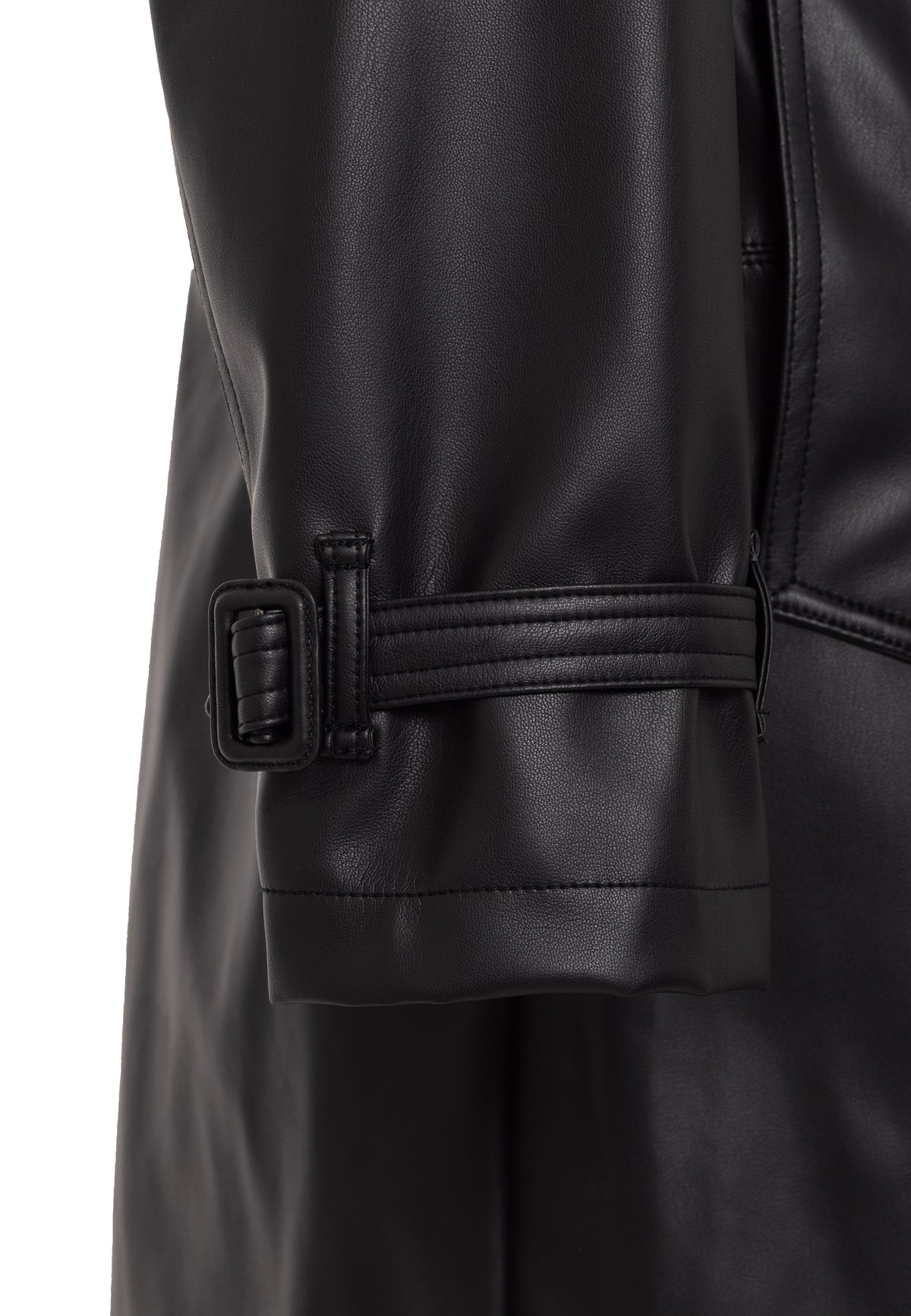 Trenchcoat Ledermantel