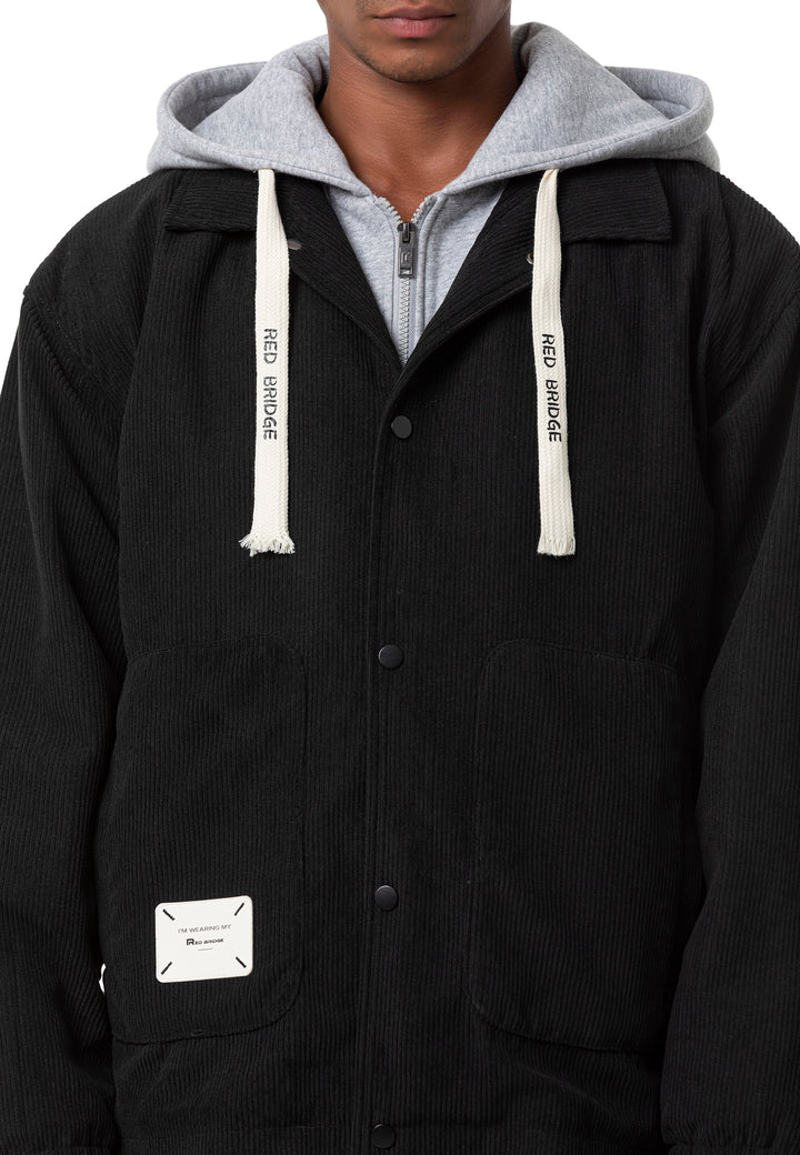 Teddyfell Cordjacke