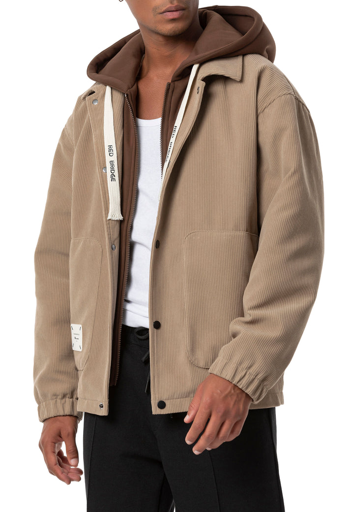 Teddyfell Cordjacke
