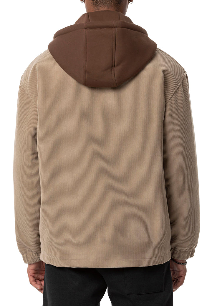 Teddyfell Cordjacke