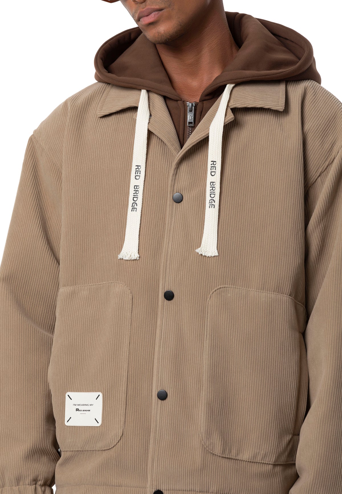 Teddyfell Cordjacke