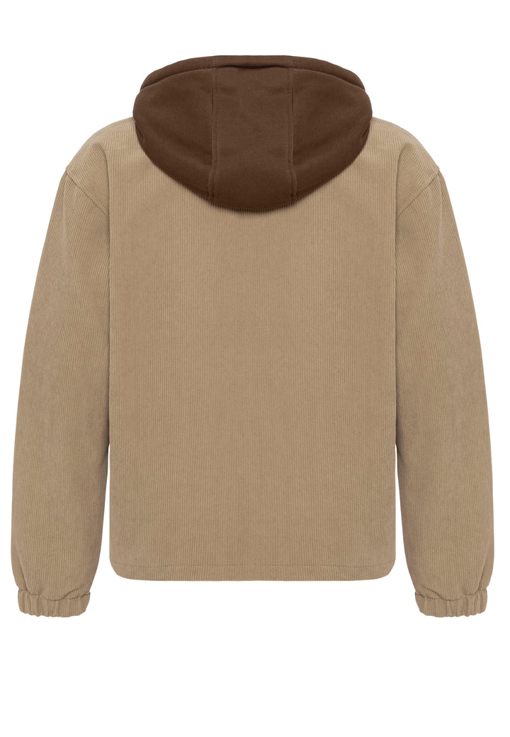 Teddyfell Cordjacke