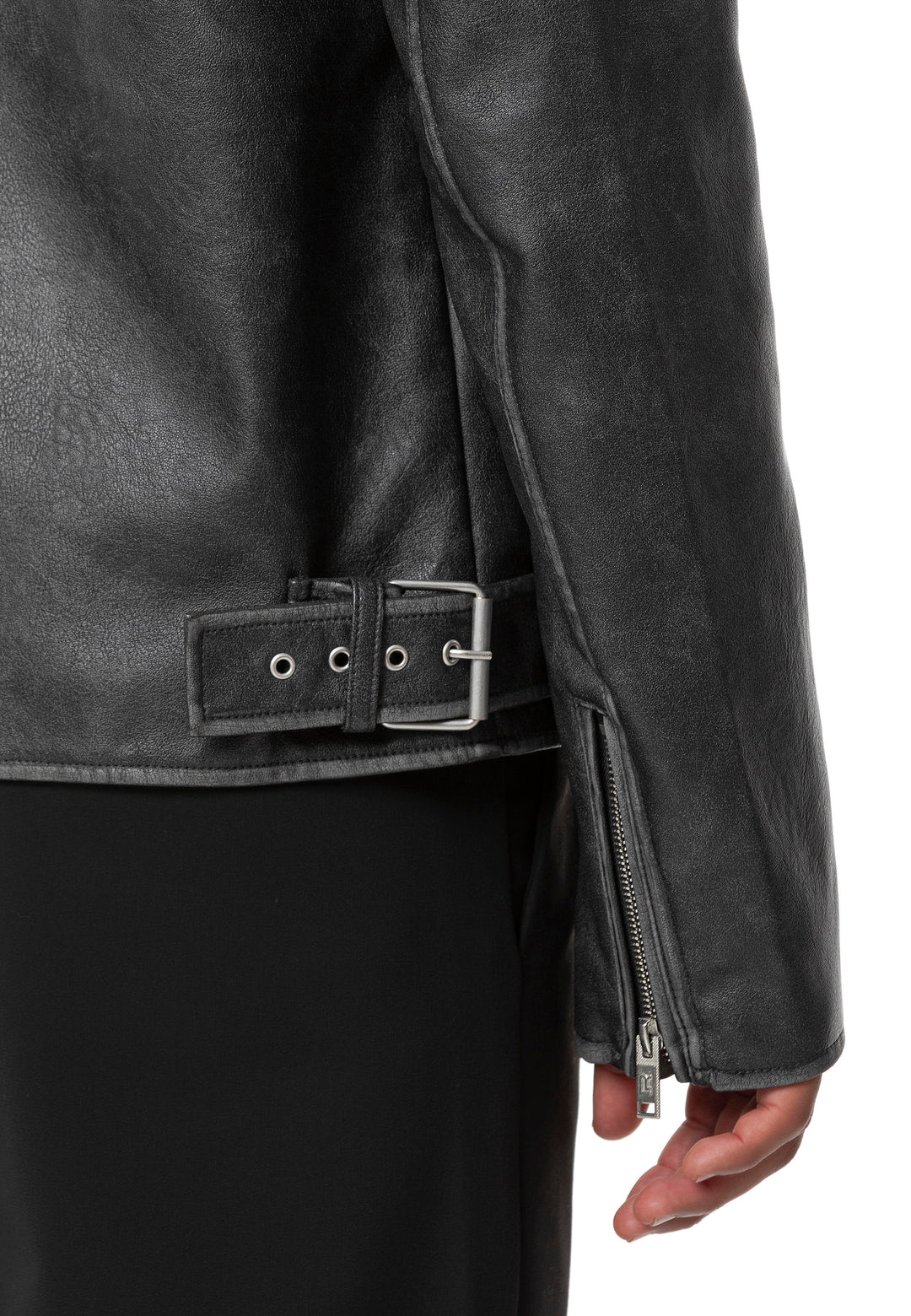 Vintage Look Lederjacke