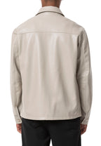 Oversized Lederjacke