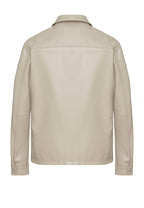 Oversized Lederjacke