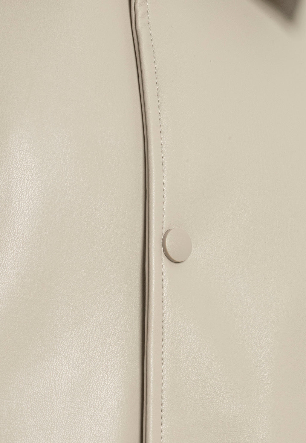 Oversized Lederjacke