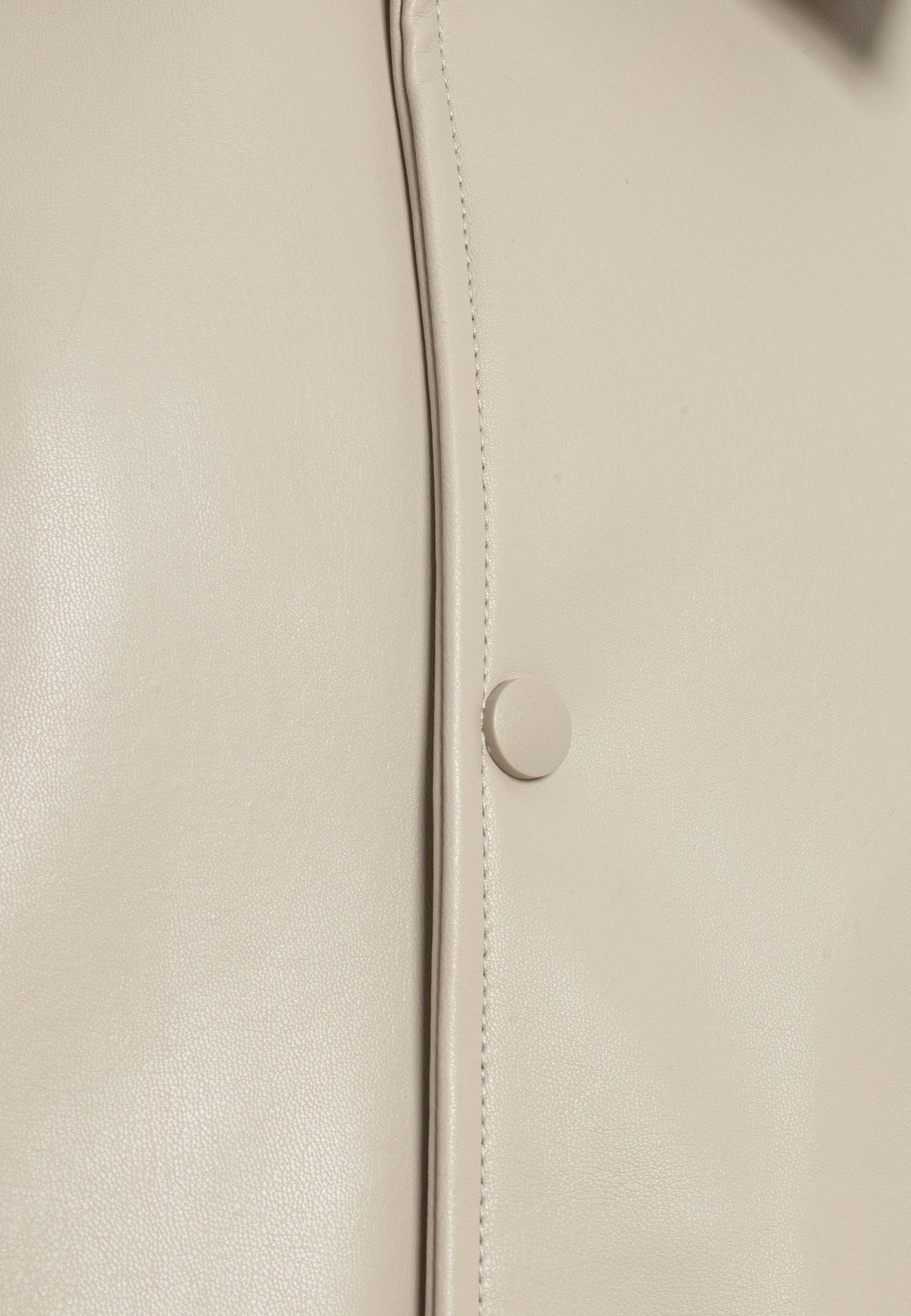 Oversized Lederjacke