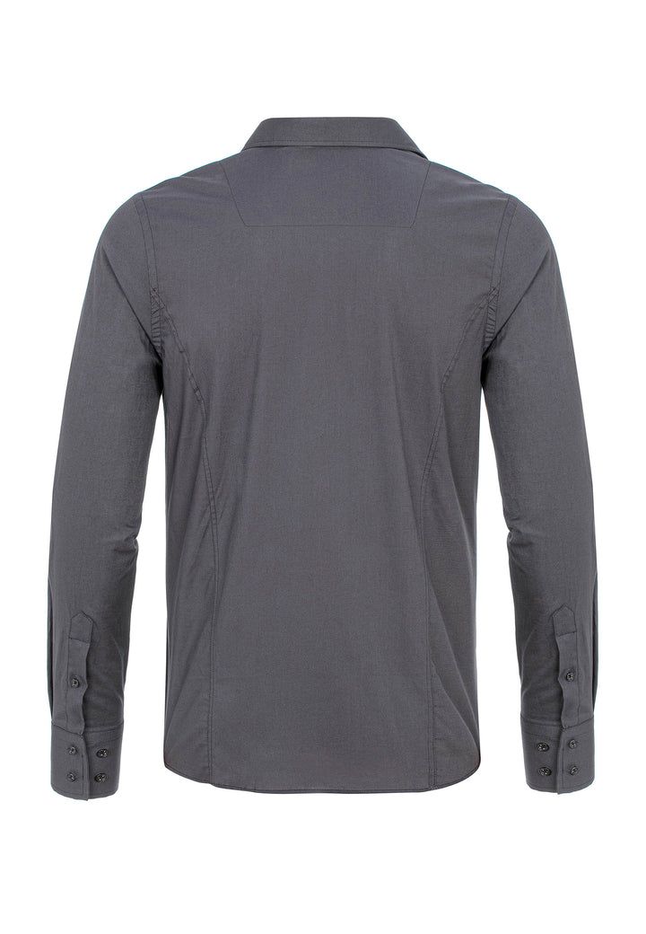 Herren Basic Slim Fit Hemd