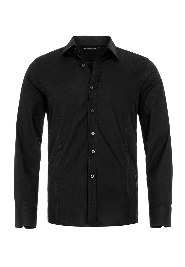 Herren Basic Slim Fit Hemd