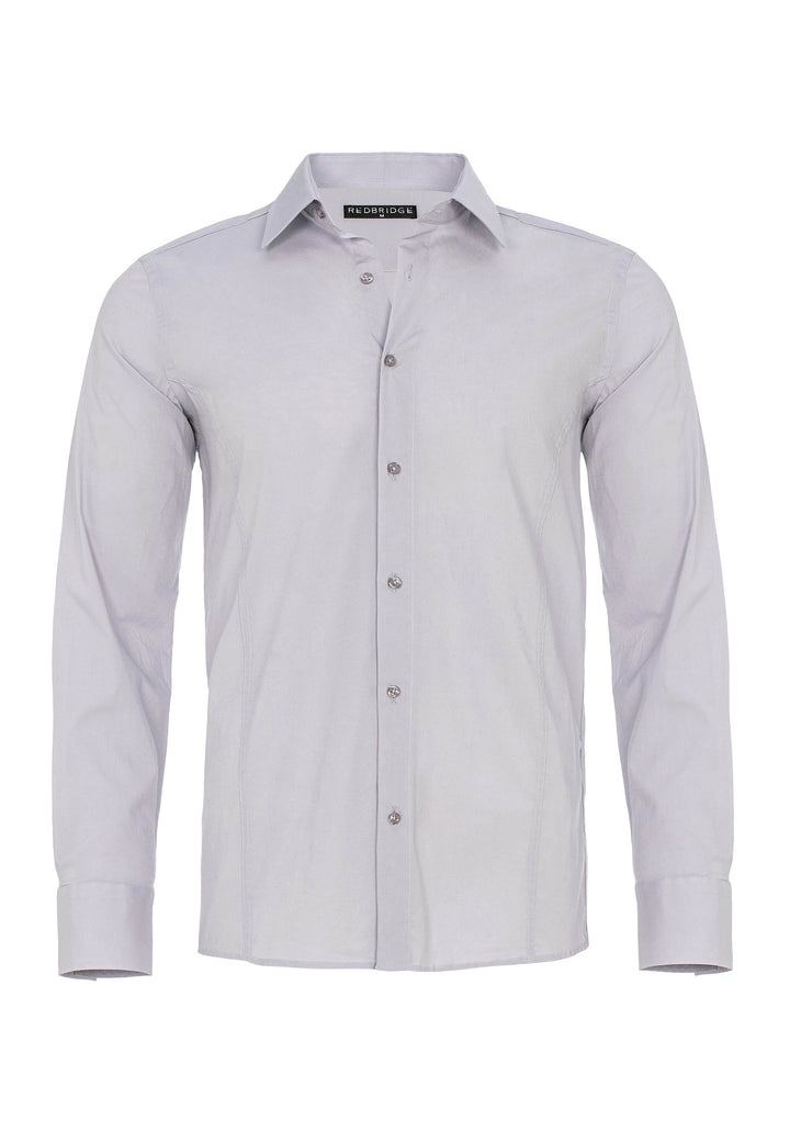 Herren Basic Slim Fit Hemd