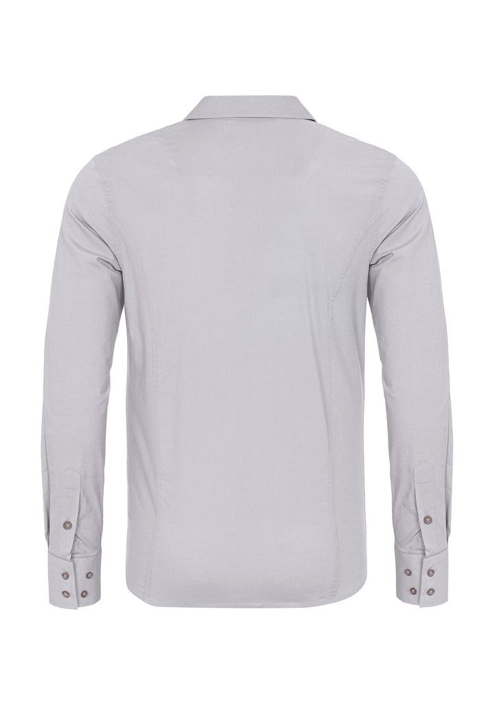 Herren Basic Slim Fit Hemd