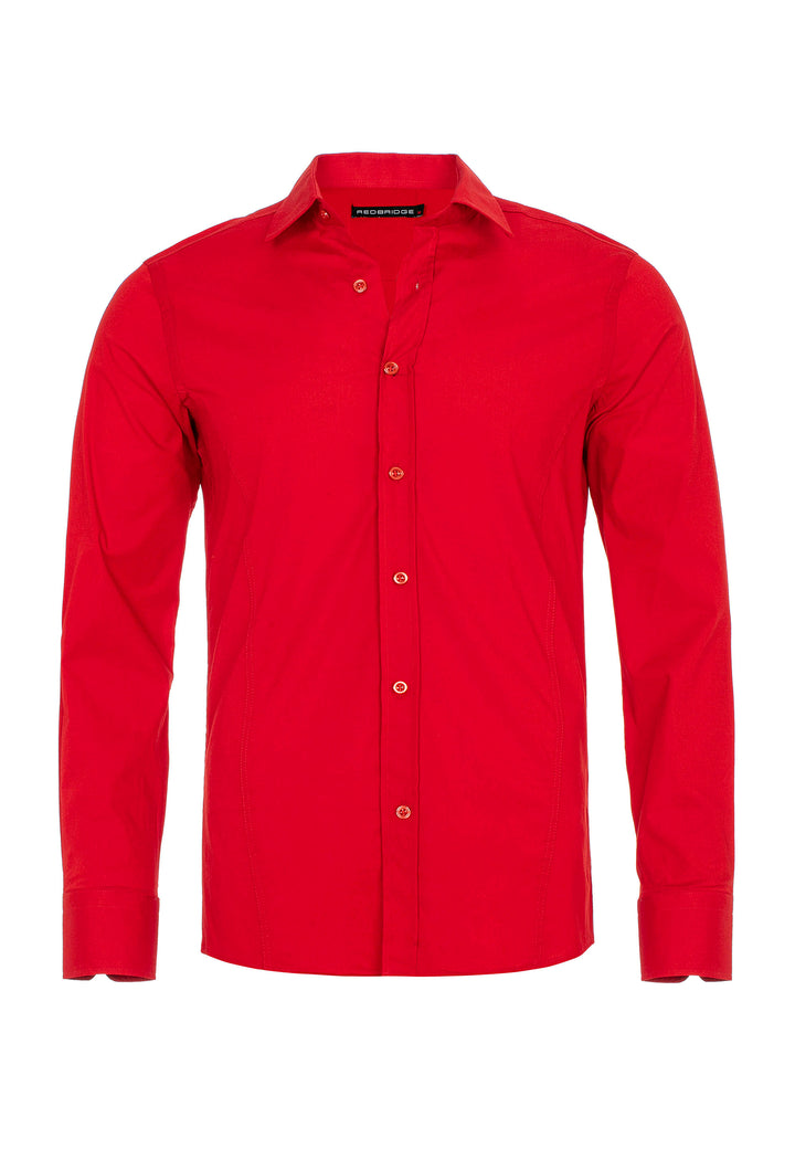 Herren Basic Slim Fit Hemd