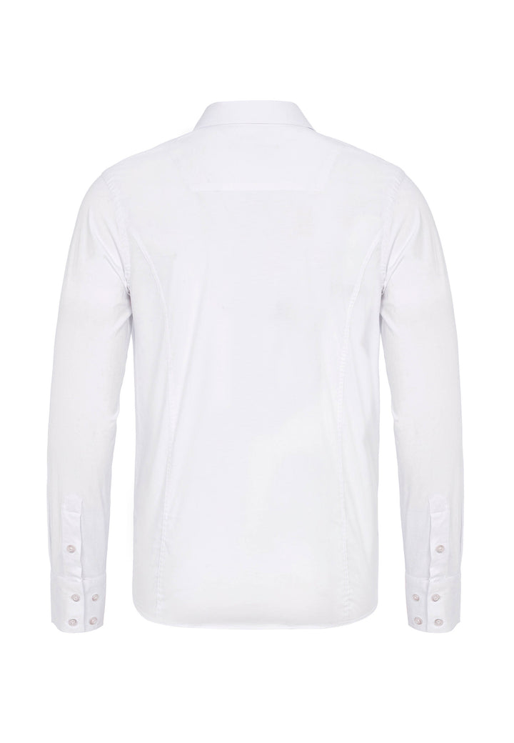 Herren Basic Slim Fit Hemd